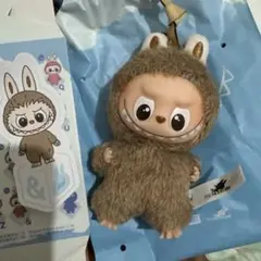 【正規品】 ラブブ イニシャル & アンド ぬいぐるみ ペンダント ポップマート