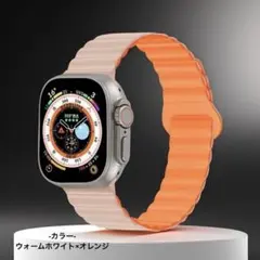 アップルウォッチ用 シリコン マグネットバンド 42mm/44mm/45mm