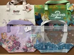 香港ディズニー ショッピングバッグ サイズS ４枚