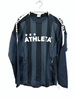 ATHLETA 長袖シャツ ダークグレー/ブラック