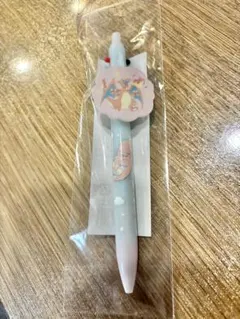 ポケモン　ポケセン　マスコット付きシャープ&2色ボールペン　ヒトカゲとリザードン