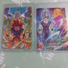 ★孫悟空:BR&孫悟飯:SH スーパードラゴンボールヒーローズカード2枚セット