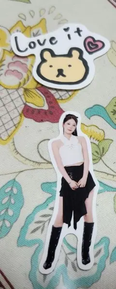 NiziU　アヤカ　HMVポップアップ　ステッカー　セット