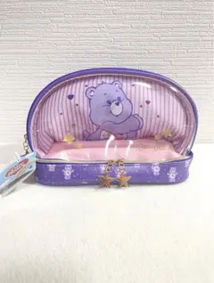 Care Bears 2層ポーチ 紫