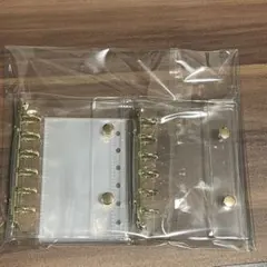 A7 シール帳　訳あり新品 2個セット　ゴールド　金