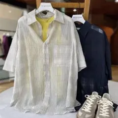 24SS シンゾーン　シアーシャツのサムネイル