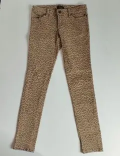 y2k &byｐ&Dヒョウ柄 スキニーパンツ レディース