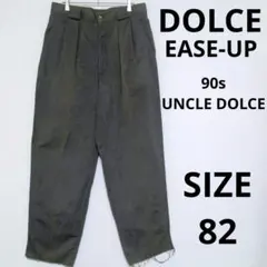 90s UNCLE DOLCE ヴィンテージ タック チノパン ワイドテーパード