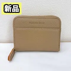 レディースミニ財布 財布 高品質 軽量 多機能 スキミング防止 グレージュ