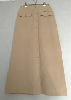 上質コーデュロイロングスカート