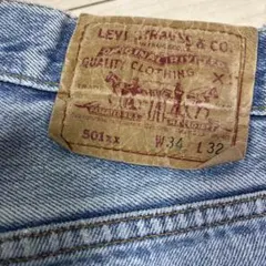 LEVI'S 501xx パッチワークデニム W34 L32