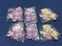 6個セットおジャ魔女どれみ×サンリオキャラクターズ スペシャルラバーマスコット3
