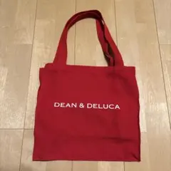【未使用】DEAN & DELUCA 赤 トートバッグ