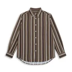 【00s】 Eddie Bauer ブラウンストライプ コーデュロイシャツ