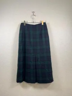 Yorkland タータンチェックプリーツスカート