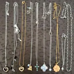 ネックレス とブレスレット10本セット まとめ売り アクセサリー
