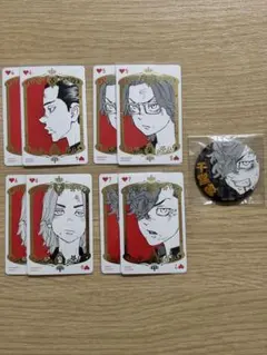 東京リベンジャーズ マイキーマート マットメタリック缶バッジ 場地