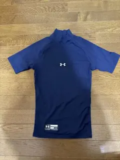 Under Armour ネイビー ハイネックアンダーシャツ SM