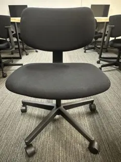 【りさこ様 専用 2脚目】無印良品　ワーキングチェア　背座ワイドタイプ④