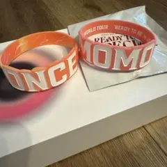 TWICE 橡膠手環 MOMO ONCE 兩件組