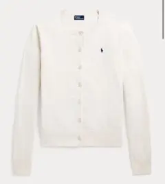 ポロラルフローレン24ss　コットンブレンドカーディガン