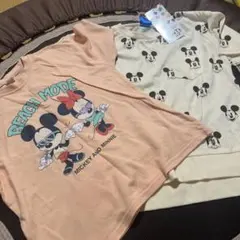 新品　120 タグ付き　ミッキー　リトシー　半袖　Tシャツ 2枚