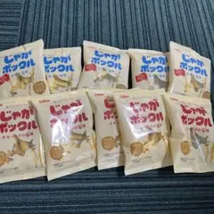 Calbee じゃがポックル オホーツクの塩味とホタテ塩味　10袋のサムネイル