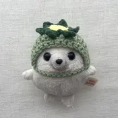 ぬい服 カッパのボンネット あざらし ミニビーンズ