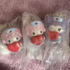 サンリオ ガチャガチャ キーホルダー クロミ ピアノ