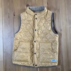 ARMEN イエロー キルティングベスト