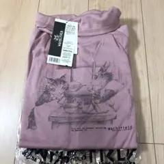 7 Wachifield 猫デザイン Tシャツ Ladies Free 7分丈