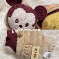 DisneyStore 和菓子 ツムツム ミッキーマウス たい焼き ぬいぐるみ