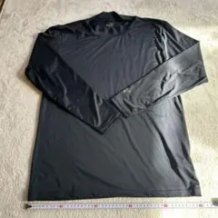 黒 長袖カットソー アンダーシャツ