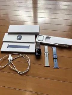 美品 Apple Watch Series9 45mm GPSモデル シルバー