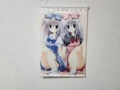 無人少女 梱枝りこ タペストリー 美少女 54×36cm 中古品 B3サイズ