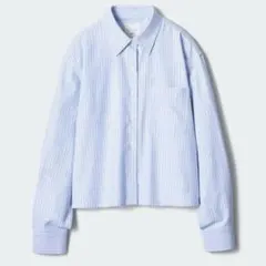 【美品】JW ANDERSON 青白ストライプ 長袖シャツ