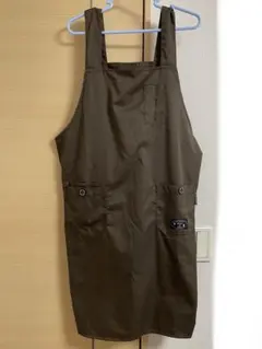 茶色エプロン　LL大きいサイズ