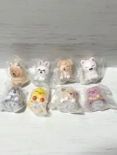 スキズ　skzoo ライトマスコット　全8種セット　ガチャガチャ