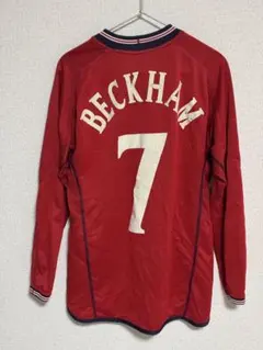ベッカム マンチェスター・ユナイテッド 98/99 上下セット ベッカム 長袖 マンチェスター・ユナイテッド 98/99 7番 ユニフォーム 長袖 ウェア