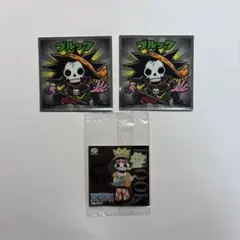 ワンピースマンチョコRED シール 不二家コラボミルキーチョコレート ブルック