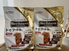 【ちぃ様専用】ベストバランス　トイ・プードル用 7歳以上　1.8kg✖️2