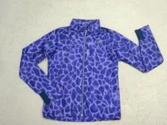 アシックス asics★フルジップ 収納可能フード付 裏地付 ウインドブレーカー
