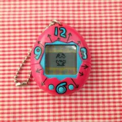 【動作確認済】初代 たまごっち ピンク時計タイプ☆