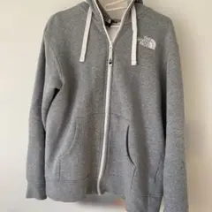 THE NORTH FACE グレー ジップアップパーカー