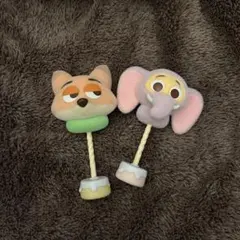 ズートピア　マシュマロシリーズ ニック、フィニック