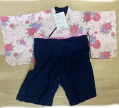 ベルメゾン　袴ロンパース