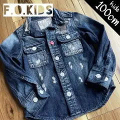 キッズ F.O.KIDS デニムシャツジャケット