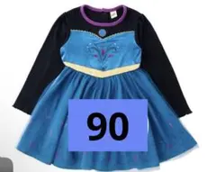 新品　リトシー　littc アナと雪の女王　エルサ　ワンピース　しまむら