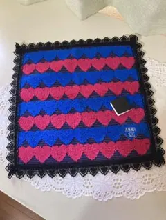 ANNA SUI ハート柄ハンカチ