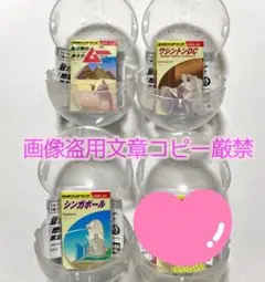 豆ガシャ本 地球の歩き方 3種 セミ コンプ 豆本 ミニチュア 豆 本 ムー 他